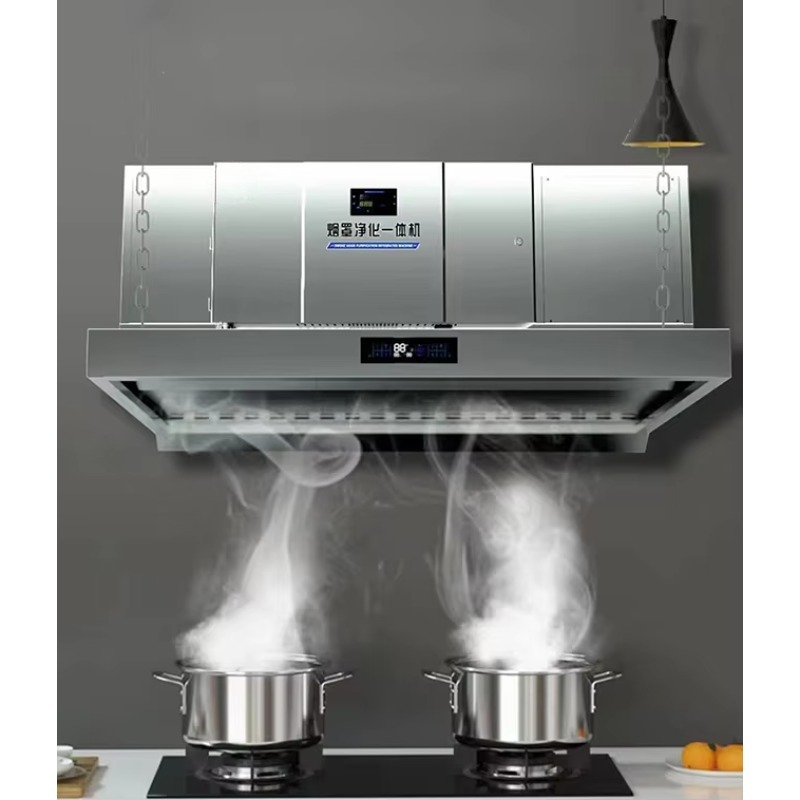 Commercial Kitchen Hoods - カスタマイズされた静電空気清浄機内蔵型ESP業務用厨房排気フードレストラン換気