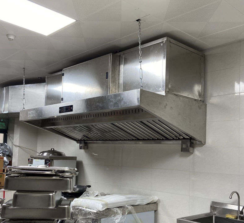 ESP静電空気清浄機内蔵の厨房排気フード、カスタマイズされた - Commercial Kitchen Hoods のレビューと価格