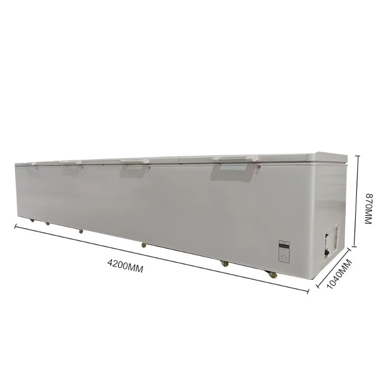 2688 大型単温度帯業務用横型4ドアチェスト冷凍庫（大容量 - Commercial Chest Freezer のレビューと価格