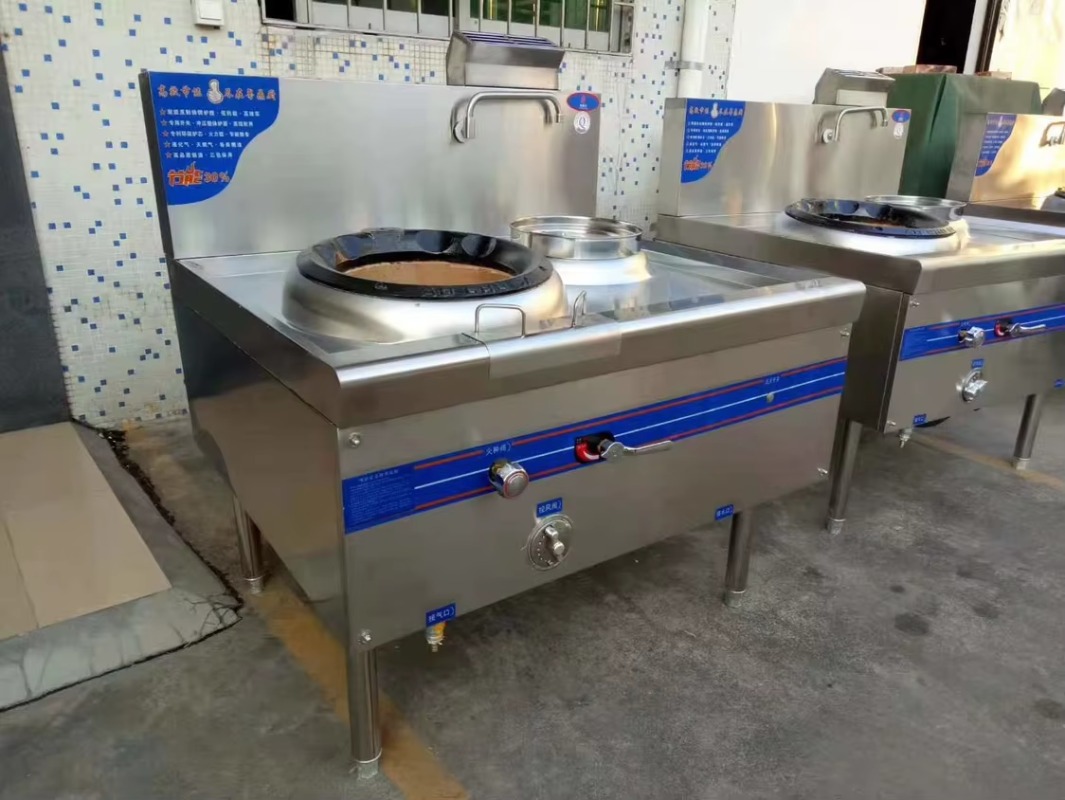 業務用ガス中華レンジ　シングルバーナー　シングルリアポット　 - Range Commercial Kitchen のレビューと価格