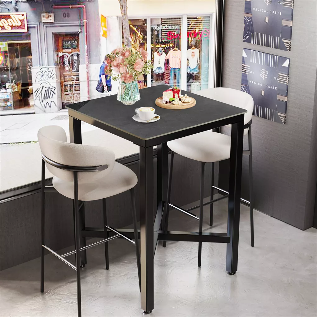 LUVODI 41.4インチ 高さ41.4インチの正方形パブ - Commercial Kitchen And Bar のレビューと価格