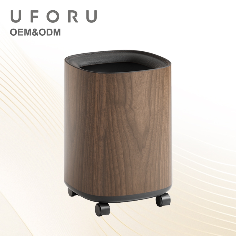 UFORU モダン木目調ゴミ箱 大容量 ダブルバケット ロー - Commercial Kitchen Bin のレビューと価格